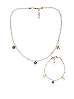 Silver Luxe Conjunto Charms