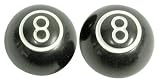 Trik Topz 8-Ball Valve Caps pr. Black