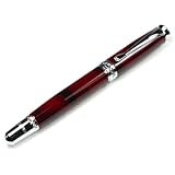 Kaiduoli 12047 Executive Deluxe Red Fountain Pen with Push in Style Converter