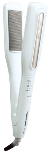 Panasonic ヘアーアイロン ストレート 白 EH-HS40-W