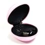 Cosmos � Pink bluetooth handsfree headset HARD EVA Case - Clamshell/MESH Style with Zipper Enclosure, Inner Pocket, and Durable Exterior for Aliph Jawbone 2, Aliph Jawbone Prime, Jabra BT804 + Cosmos cable tie