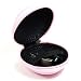 Cosmos ® Pink bluetooth handsfree headset HARD EVA Case - Clamshell/MESH Style with Zipper Enclosure, Inner Pocket, and Durable Exterior for Aliph Jawbone 2, Aliph Jawbone Prime, Jabra BT804 + Cosmos cable tie