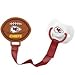 Kansas City Chiefs Baby Pacifier With Football Design Clip