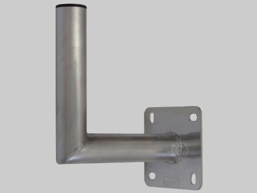 Bras de fixation murale pour parabole, 25 cm d'écart avec le mur