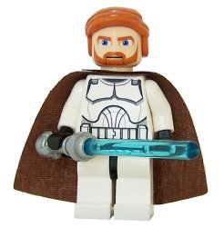 General Kenobi (Clone Wars) - Custom LEGO Minifigure