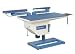 Reliable Rectangular Pressing Table with Double Cast Arms and Heated Sleeve and Utili...