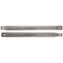 Sugatsune ESR-1 304 Stainless Steel Drawer Slide, 3/4 Extension, Friction Brake Stop (Pair of 2)