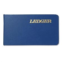 Wilson Jones Ring Ledger Outfit, Bookkeeping System with Ring Binder, Ledger Sheets, and A-Z Indexes (W0203-58BLA)