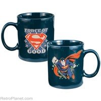 Vandor 12-Ounce Decal Mug, Superman