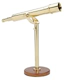 Bushnell Harbormaster Brass 35 x 60mm Tabletop Refractor Telescope