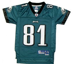 Philadelphia Eagles Terrell Owens Sale Premier Youth Team Color Jersey, Size= Small