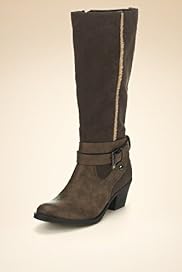 Limited Collection Faux Fur Trim Knee High Boots