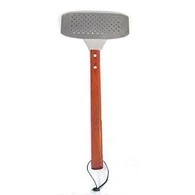 Charcoal Companion Big Head Rosewood Handle Fish Spatula by 