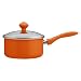 SilverStone2 East Main 2-Quart Covered Saucepan, Tangerine