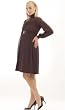 The Olian Rayon Knit Shirred Banded Empire Dress