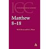 Matthew 8-18: 2 (International Critical Commentary)