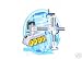 Tools & Hardware : ACCURA 1 HP 4 WHEEL 8 SPEED STOCK-POWER FEEDER