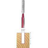 Buy Freud 04-118 5 16-Inch Diameter by 1-Inch Double Flute Straight Router Bit with 1... by Freud