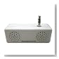 ROCKRIDGESOUND iPod nano用 miniスピーカー ホワイト ISN-01W