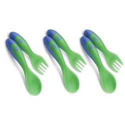 Smart Gripper Fork & Spoon - 3 Pack