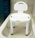 Review Sammons Preston Rolyan  / Carex Universal Bath Seat - Bench with Back