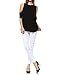 Amie Finery Flowy A Line Cold Shoulder Swing Top