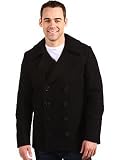 Usn Pea Coat Rev 10 Small/Black