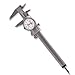 SPI 17-982-0, Extra-Smooth Movement Dial Caliper, 0-6" (Pack of 2 pcs)