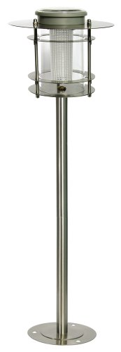Wagner Solarleuchte Lugano maxi Edelstahl-Akzentleuchte ca. 92 cm, 2 LED w und 3teiligem Wahlschalter