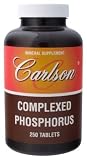 Carlson Laboratories - Complexed Phosphorus, 800 mg, 250 tablets