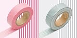 Produkt-Bild: mt masking tape 2P DECO: border cosmos x border smoke gray