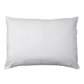Plush Velour Pillow - White