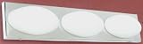Contemporary Lamps, Opal Three Light Vanity Bath Bar by Eurofase--Excellent customer service--see our feedback.