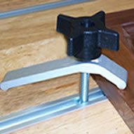 SMALL ALUMINUM HOLD DOWN FOR MINI T-TRACK