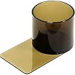 Set of 3 Plastic Cup Holder - Smoke (Slide Under)