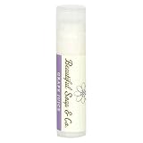 Beautiful Soap & Co. Lip Balm, Grape Juice, 0.15 oz (4.25 g) (Case Pack of 6)