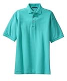 NEW Port Authority - Pique Knit Sport Shirt Turquoise-4XL