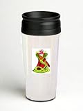 16 oz. Double Wall Insulated Tumbler with cartoon cobra - Paper Insert