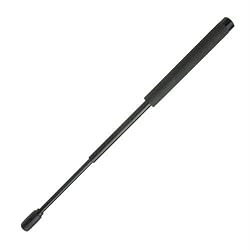 Monadnock AutoLock 21 w/Safety Tip, Black Chrome Finish, Foam Grip