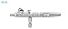 HP-BS Small Gravity Feed Eclipse Airbrush