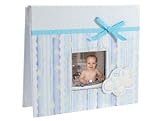 Review Jaf Gifts  / 1-Up 5x7 Oh Boy Picture Album BABY HARDCOVER BRAGS