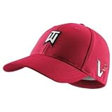 Nike TW Tiger Woods Tour FlexFit Golf Cap Hat 2010 Victory Red One M/L Red