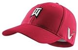 Nike TW Tiger Woods Tour FlexFit Golf Cap Hat 2010 Victory Red One M/L Red