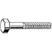 5/8"-11 x 2" Zinc Yellow Grade 8 UNC (Coarse) Hex Head Cap Screws, 95 pk.