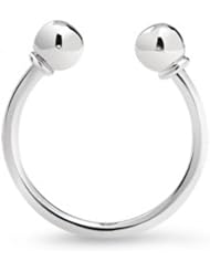 Bling Jewelry Sterling Silver Key Chain Horseshoe Style Key Ring