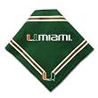 Miami Hurricanes NCAA Dog Bandana Size Small