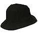 Big Size Microfiber Golfer Hat - Black (For Big Head)