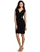 Jones New York Women's Mj Grecian Wrap Ring Dress, Black, 10