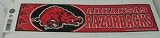 NCAA Arkansas Bumper Sticker