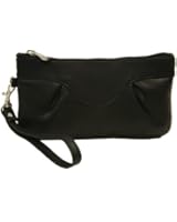 Piel Leather Rainbow Wristlet